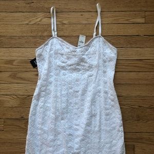 Express white mini dress